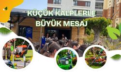Küçük kalplerle büyük mesaj; Uşak’ta çevreye ve paylaşıma duyarlı etkinlik