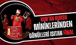 Kur’an Kursu Miniklerinden Gönülleri Isıtan Final