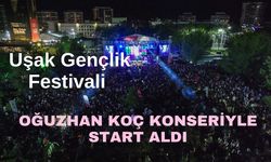 Uşak Gençlik Festivali Oğuzhan Koç Konseriyle Start Aldı