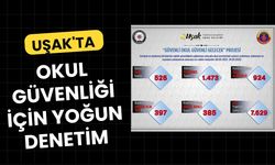 Uşak'ta Okul Güvenliği İçin Yoğun Denetim
