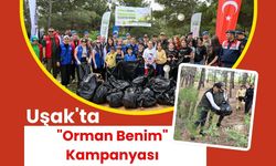 Uşak'ta "Orman Benim" Kampanyası