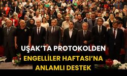 Uşak’ta Protokolden Engelliler Haftası’na Anlamlı Destek