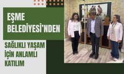 Eşme Belediyesi’nden Sağlıklı Yaşam İçin Anlamlı Katılım