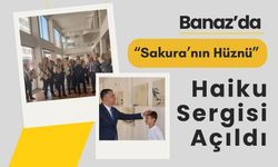 Banaz’da “Sakura’nın Hüznü” Haiku Sergisi Açıldı