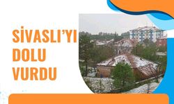 Sivaslı’yı Dolu Vurdu