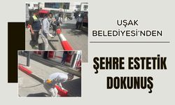 Uşak Belediyesi’nden Şehre Estetik Dokunuş