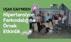 Uşak EAH’nden Hipertansiyon Farkındalığına Örnek Etkinlik