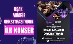 Uşak Maarif Orkestrası'ndan İlk Konser