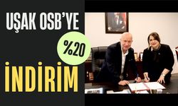 Uşak OSB’ye Yüzde 20 İndirim