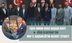 Uşak SMMM Odası Başkan Adayı Uğur Albayrak’tan MHP İl Başkanlığı’na Nezaket Ziyareti