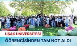 Uşak Üniversitesi Öğrencisinden Tam Not Aldı