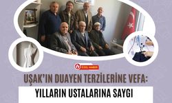 Uşak’ın Duayen Terzilerine Vefa: Yılların Ustalarına Saygı