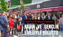Uşak’ta 19 Mayıs Coşkusu Kadın ve Gençlik Emeğiyle Buluştu