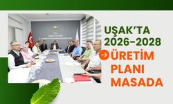 Uşak’ta 2026-2028 Üretim Planı Masada
