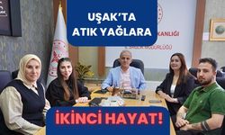 Uşak’ta Atık Yağlara İkinci Hayat!