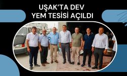 Uşak’ta Dev Yem Tesisi Açıldı