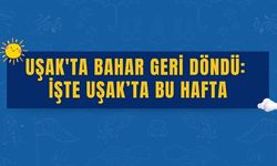 Uşak'ta Bahar Geri Döndü: Güneşli Günler Kapıda!