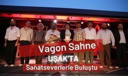 Vagon Sahne Uşak’ta Sanatseverlerle Buluştu