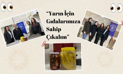 Üniversite Öğrencileri “Yarın İçin Gıdalarımıza Sahip Çıkalım” Projesiyle Gıda İsrafına Dikkat Çekti.