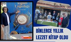 BİNLERCE YILLIK LEZZET KİTAP OLDU