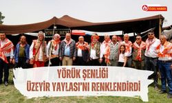 Yörük Şenliği Üzeyir Yaylası’nı Renklendirdi