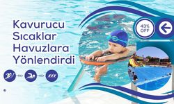 Kavurucu Sıcaklar Havuzlara Yönlendirdi