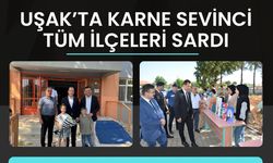 Uşak’ta Karne Sevinci Tüm İlçeleri Sardı