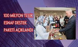 100 milyon TL’lik esnaf destek paketi açıklandı