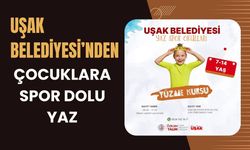Uşak Belediyesi’nden Çocuklara Spor Dolu Yaz