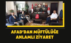 AFAD’dan Müftülüğe Anlamlı Ziyaret