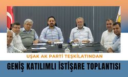 Uşak AK Parti Teşkilatından Geniş Katılımlı İstişare Toplantısı