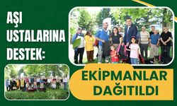 Aşı Ustalarına Destek: Ekipmanlar Dağıtıldı