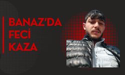 BANAZ'DA FECİ KAZA
