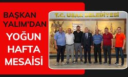 Başkan Yalım’dan Yoğun Hafta Mesaisi