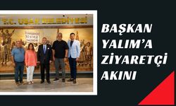 Başkan Yalım’a Ziyaretçi Akını