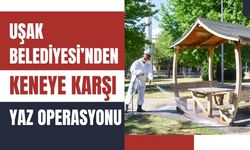 Uşak Belediyesi’nden Keneye Karşı Yaz Operasyonu