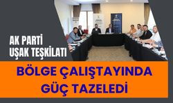 AK Parti Uşak Teşkilatı Bölge Çalıştayında Güç Tazeledi: “Birlikten Doğan Güçle Yolumuza Kararlılıkla Devam Ediyoruz”