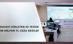 53 Tesise 38 Milyon Liralık Ceza: Hava Kirliliğine Anlık Takipte Sıfır Tolerans