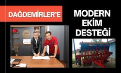 Dağdemirler’e Modern Ekim Desteği