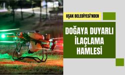 Uşak Belediyesi’nden Doğaya Duyarlı İlaçlama Hamlesi