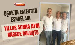 Uşak’ın Emektar Esnafları Yıllar Sonra Aynı Karede Buluştu