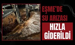 Eşme’de Su Arızası Hızla Giderildi