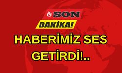 HABERİMİZ SES GETİRDİ!
