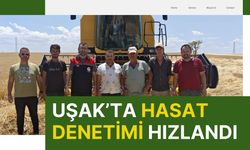 Uşak’ta Hasat Denetimi Hızlandı