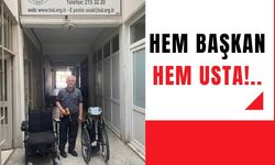 Hem Başkan Hem Usta!..