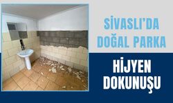 Sivaslı’da Doğal Parka Hijyen Dokunuşu