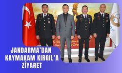 Jandarma’dan Kaymakam Kırgıl’a Ziyaret