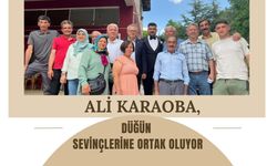 Ali Karaoba, Düğün Sevinçlerine Ortak Oluyor