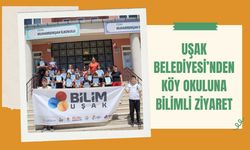 Uşak Belediyesi’nden Köy Okuluna Bilimli Ziyaret