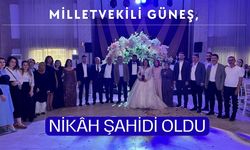 Milletvekili Güneş, Nikâh Şahidi Oldu